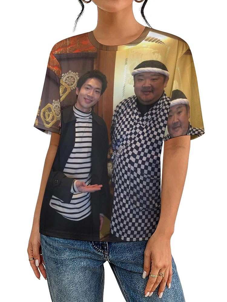 Amazon.co.jp: [HAUTFENM] 松下洸平 Tシャツ 男女兼用 メンズ
